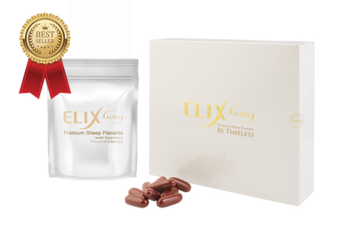 Elix Aura 羊胎素胶囊(1盒60粒)